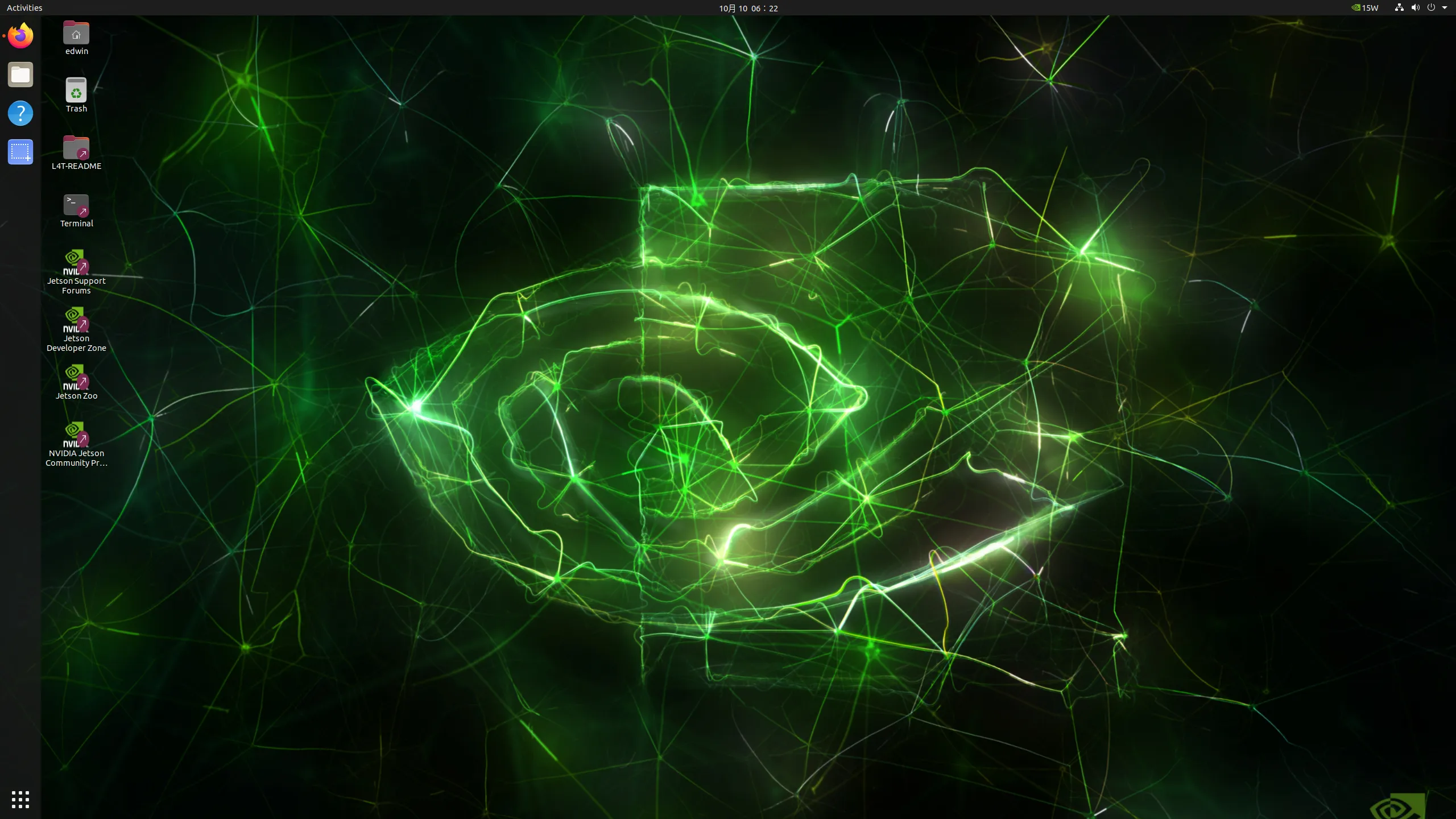 Jetson Linux desktop on Jetson Orin Nano